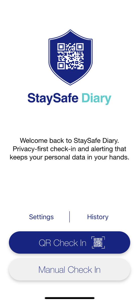 robholmesnz's tweet photo. Sneak preview of manual check in for StaySafe Diary in the UK - coming very soon for @Rippl_NZ too. https://t.co/wnmTcnH2xA