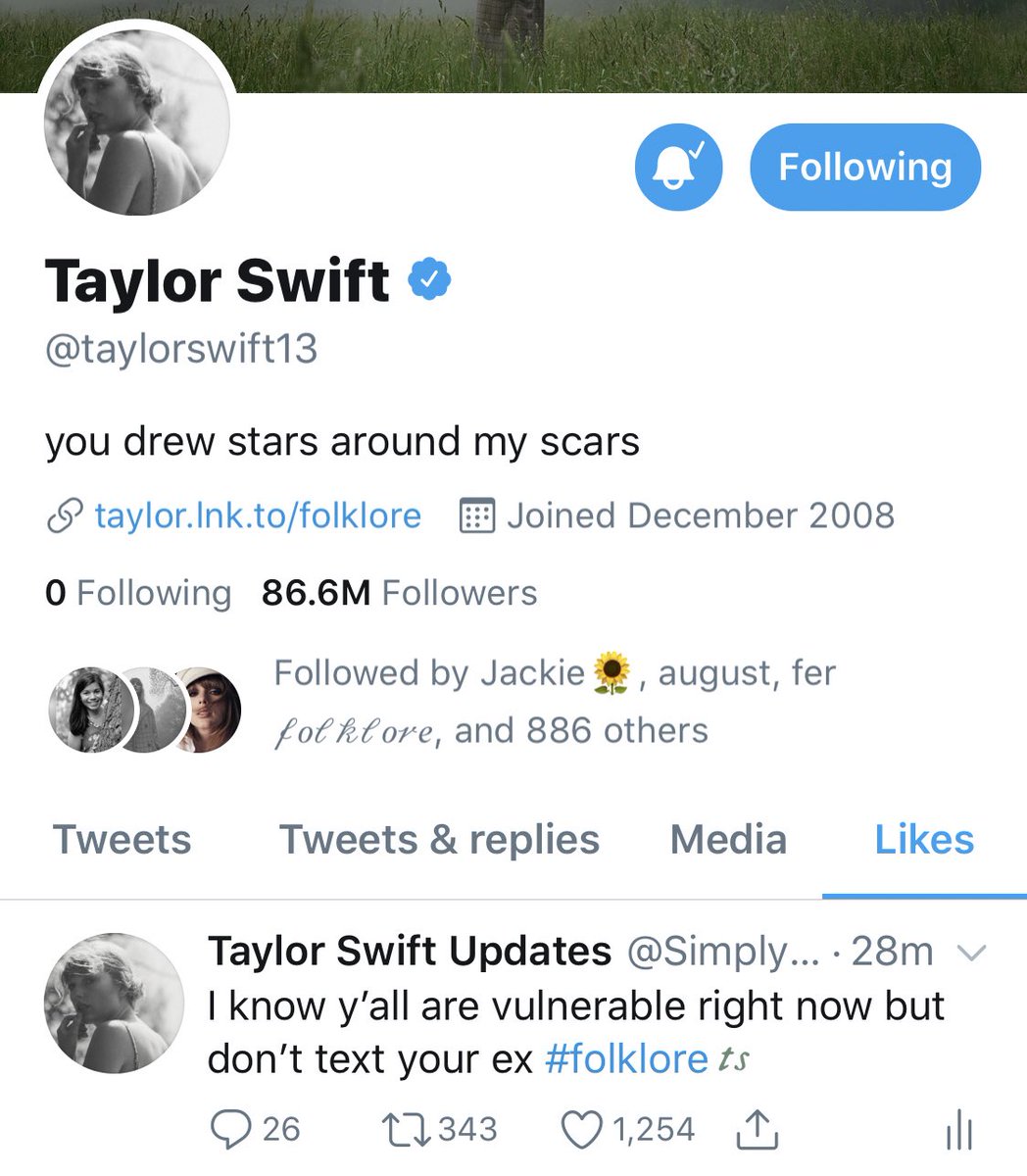 This is a good moment for this reminder by  @SimplySFans, retweeted by Taylor herself: