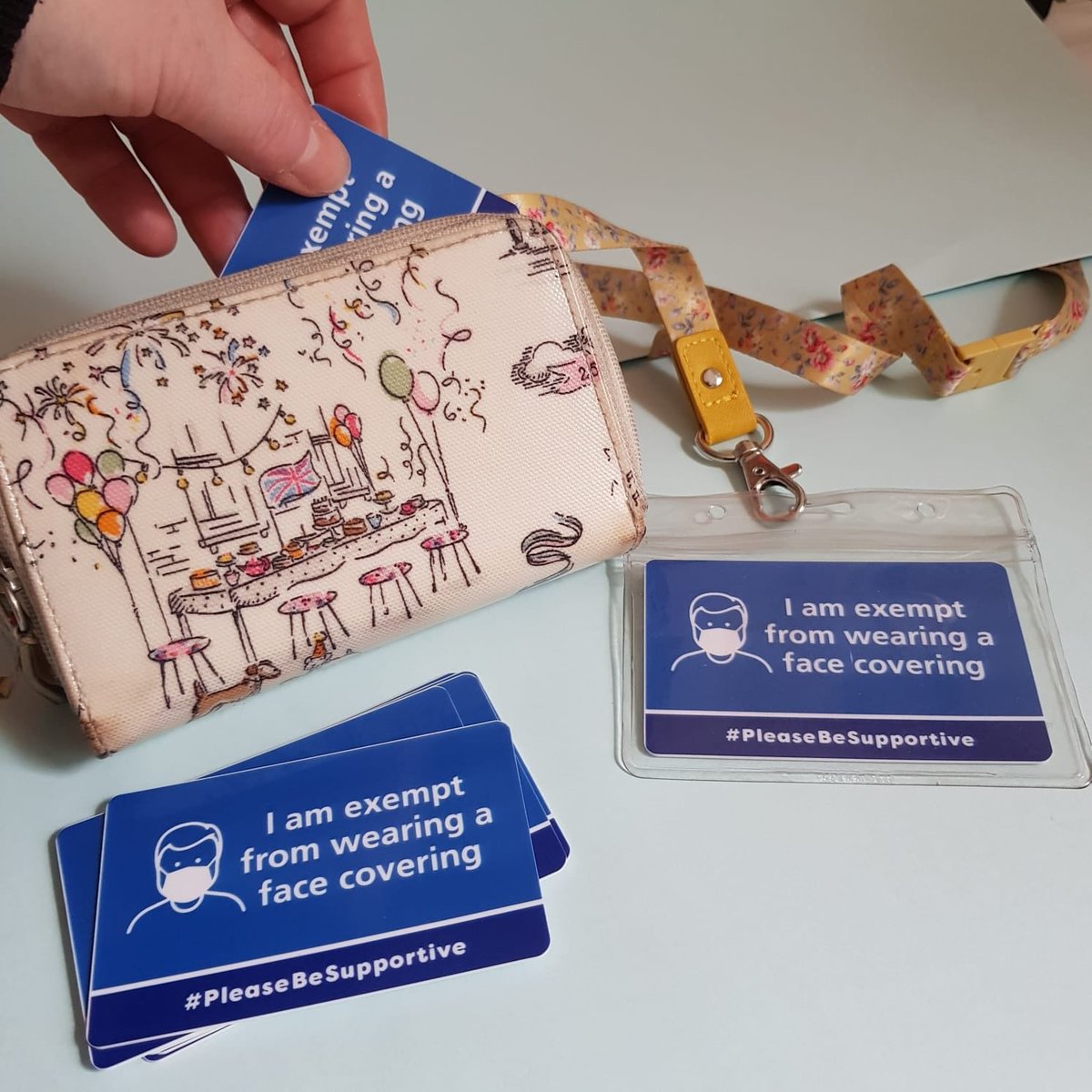 OpeningDoorsLD's tweet photo. Thank you @Photosymbols for sending us these exemption cards - if any members would like one please call the office on 01603 631433 you can have these in your purse or wallet or popped into a lanyard to show when needed 👍🏻 https://t.co/8wsQtdEBhQ