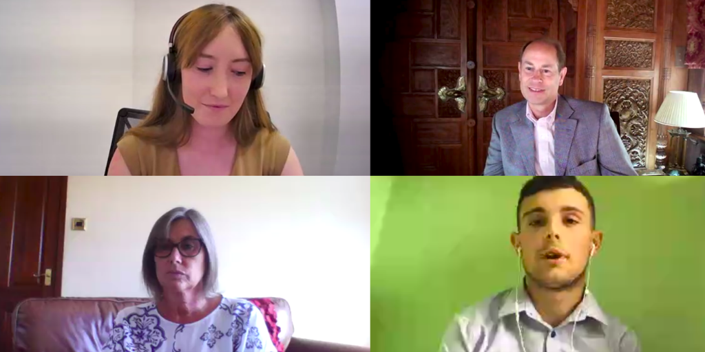 Hope_Support's tweet image. HRH The Earl of Wessex of @RoyalFamily virtually visited us! Some of our service users, young leaders and volunteers met His Royal Highness, who took a real interest in every individual story.