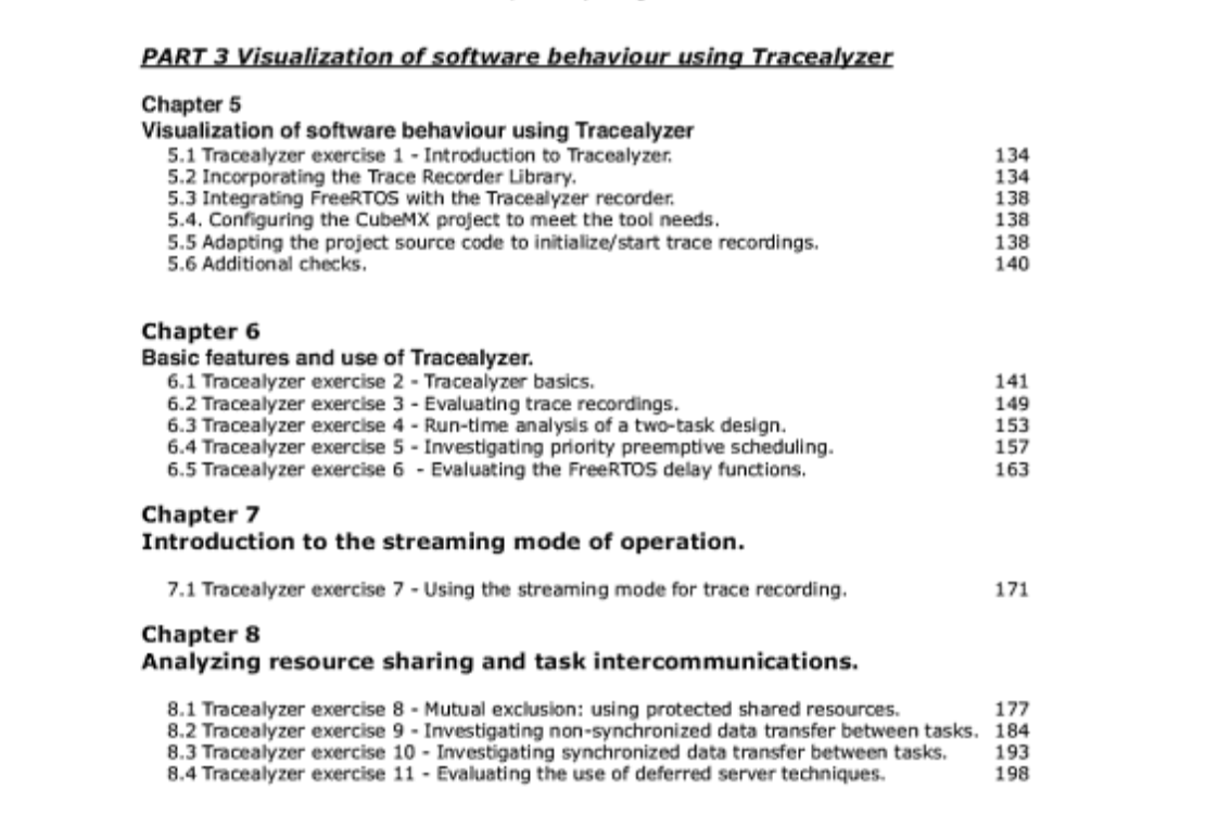 percepio's tweet photo. We also note with pride that #JimCoolings' 'Real-time Operating Systems Book 2 — The Practice' features 4 chapters on #Tracealyzer. Available on @amazon in paperback or @AmazonKindle https://t.co/ULSY6nxhBY #embeddedsystems #tracealyzer #visualtrace #STMCube #FreeRTOS #STM32 https://t.co/stKUkl3x9A