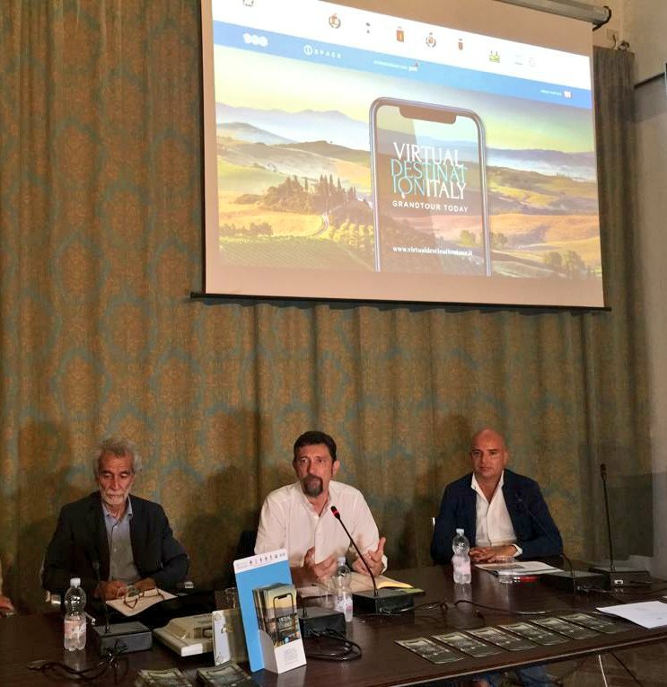 ettspa's tweet photo. Giovanni Verreschi - ETT:
La sfida del futuro per la promozione dei territori è proporre esperienze che possano essere anticipate  pre-visita, approfondite sul posto, gustate anche in post-visita

#VirtualDestinatonItaly

#ETT @Space_spa @PwC_Italia 

#GrandTour #DigitalHeritage https://t.co/Am7Okb762x