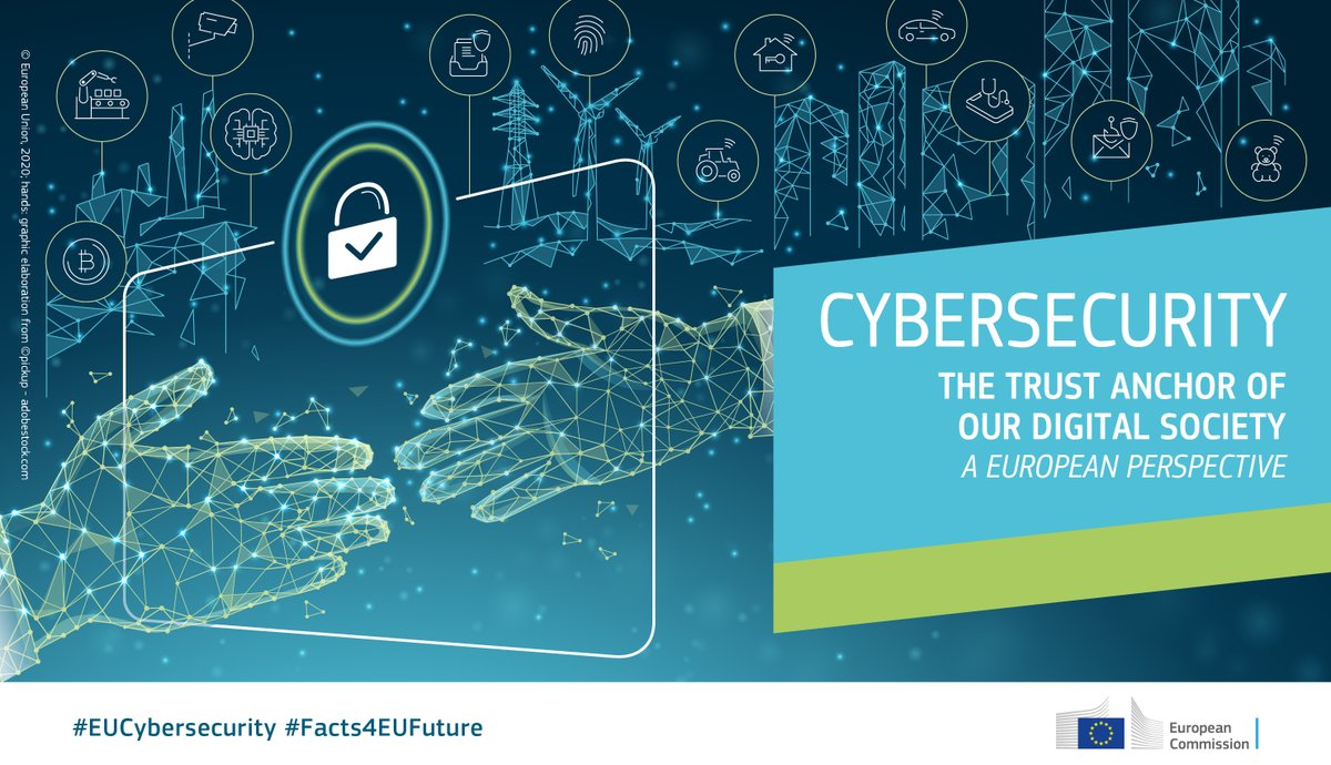 🔒The security of our digital world is the result of a collective effort...
But how can 🇪🇺 Europe tackle cyber-attacks and their impact on our society?

Check out our new report on #EUcybersecurity ➡️ europa.eu/!ky74DP

#Facts4EUFuture #SecurityUnion