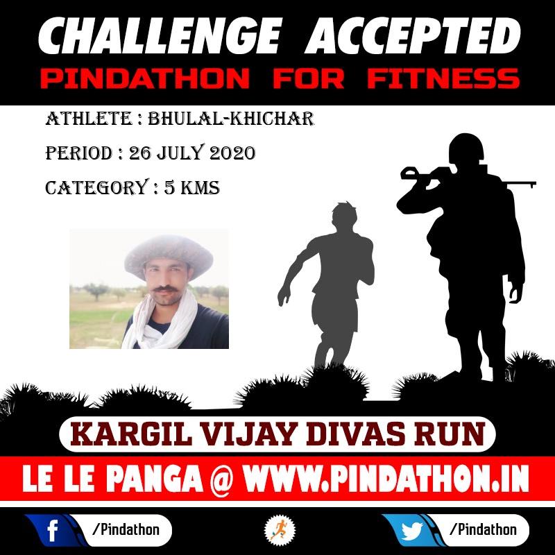 Bhulalsikar's tweet photo. आओ पिंडाथन के साथ
पहला सुख निरोगी काया
@Pindathon @DrBhamoo @jitubagria https://t.co/TvfAN2YAco