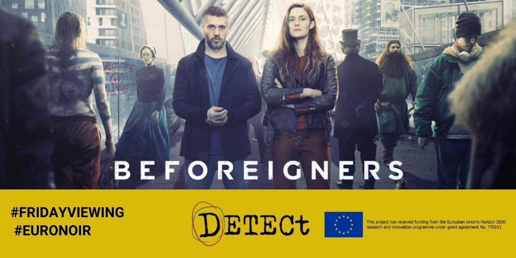DetectH2020's tweet photo. #fridayreading summer edition 📖😎 Recommended crime novels and TV crime dramas 🕵️♀️🔎 from the ten 🇪🇺 countries in the #DETECtH2020 network.
Today is the turn of @HBO's first Norwegian show "Beforeigners", 2019. #SummerReading #Euronoir #Crimenarrative #NordicNoir #summerviewing https://t.co/a7APggVnSp