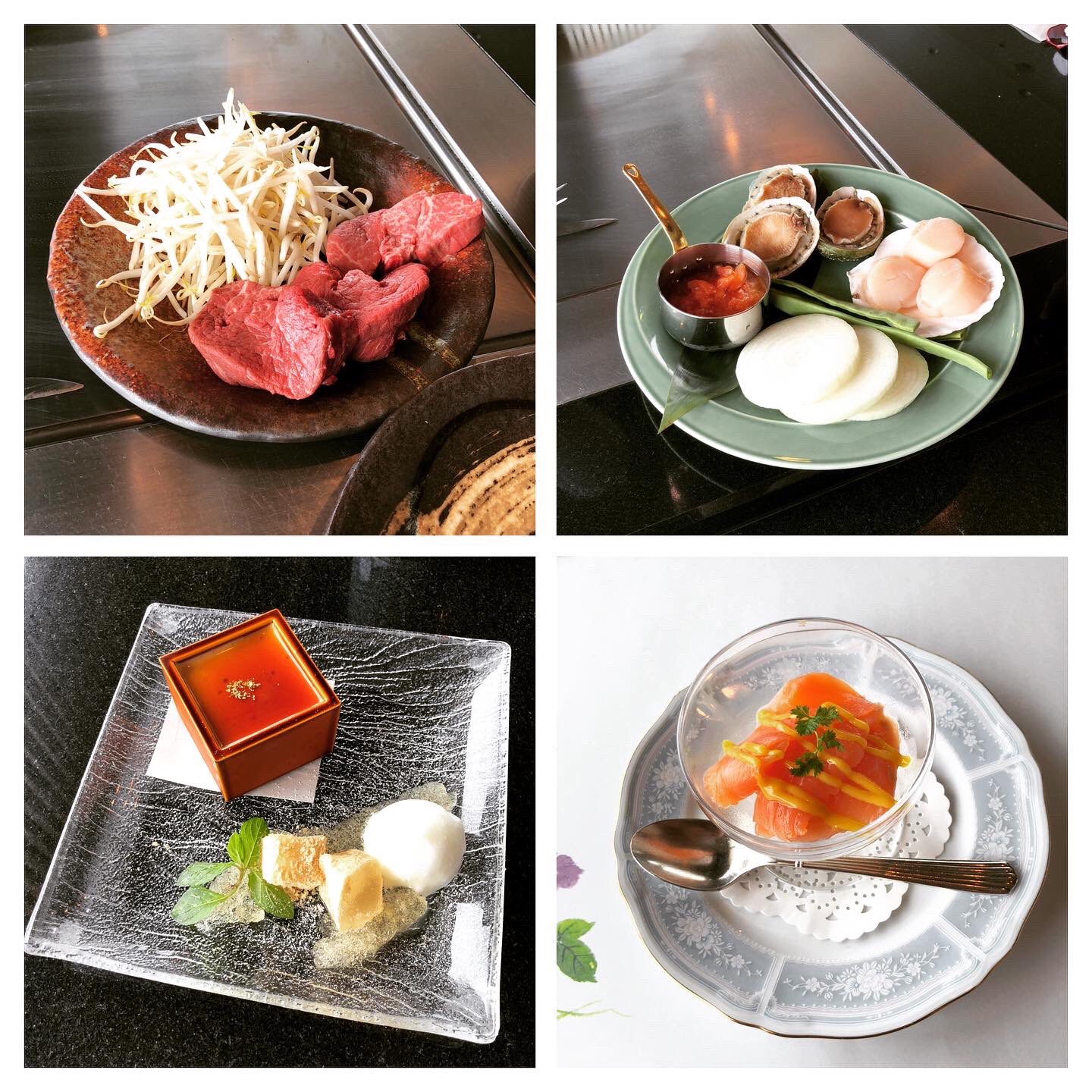 Puff 鉄板焼 燔 ひもろぎ 浦安ブライトンホテル あわびとほたて 国産牛フィレ肉のステーキランチ 千葉県 浦安市 浦安ブライトンホテル ブライトンホテル 燔 ひもろぎ 鉄板焼 鉄板焼コース ランチ デザート あわび ほたて 国産牛 国産牛