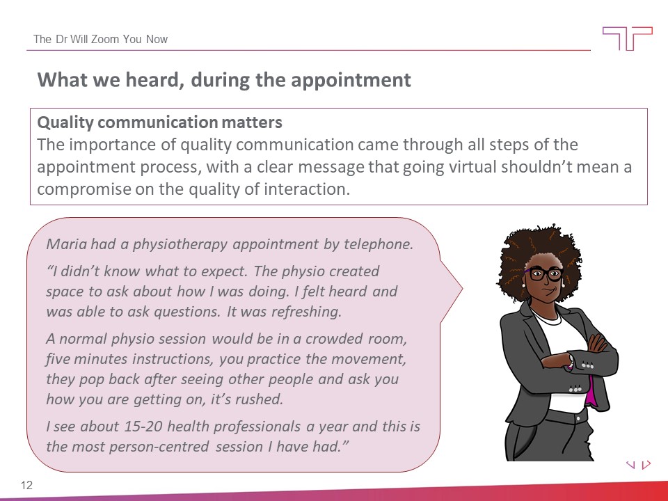 Communication matters- going virtual shouldn’t mean a compromise on the quality of interaction.