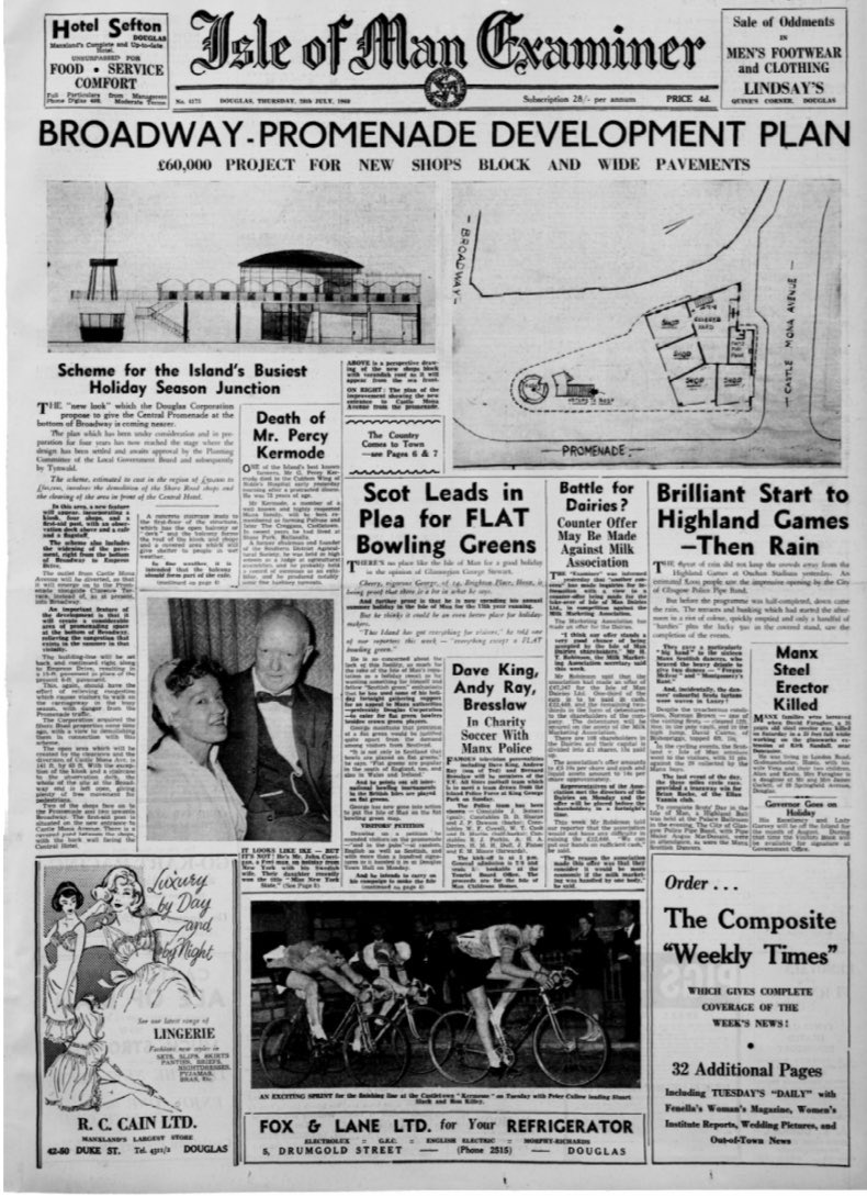 Isle of Man Examiner July 28, 1960 📰 #thisweekinhistory