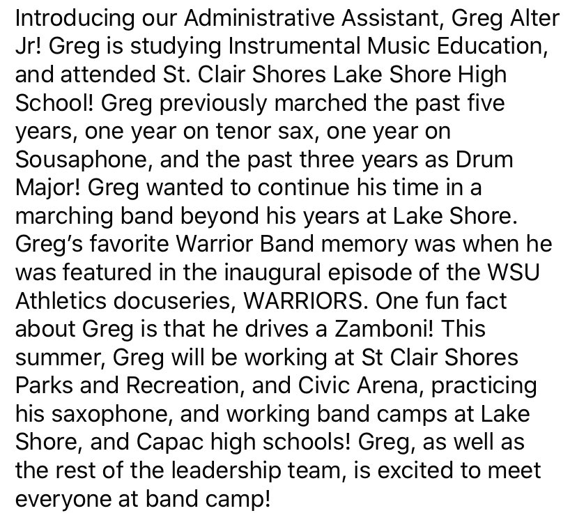 Introducing our Administrative Assistant, Greg Alter Jr!