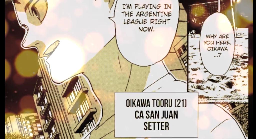 JoseMontesano's tweet photo. #OIKAWA hace trascender aún más mundialmente a @UpcnVoley y a @VoleyACLAV
Oikawa Tooru, es el armador y capitán del equipo Aoba-Johsai de manga y serie de anime Haikyuu.
Según la serie en el capítulo 372, Oikawa juega para @UpcnVoley la @VoleyACLAV
Muchas ganas de relatarlo. https://t.co/5dIsWedAtn