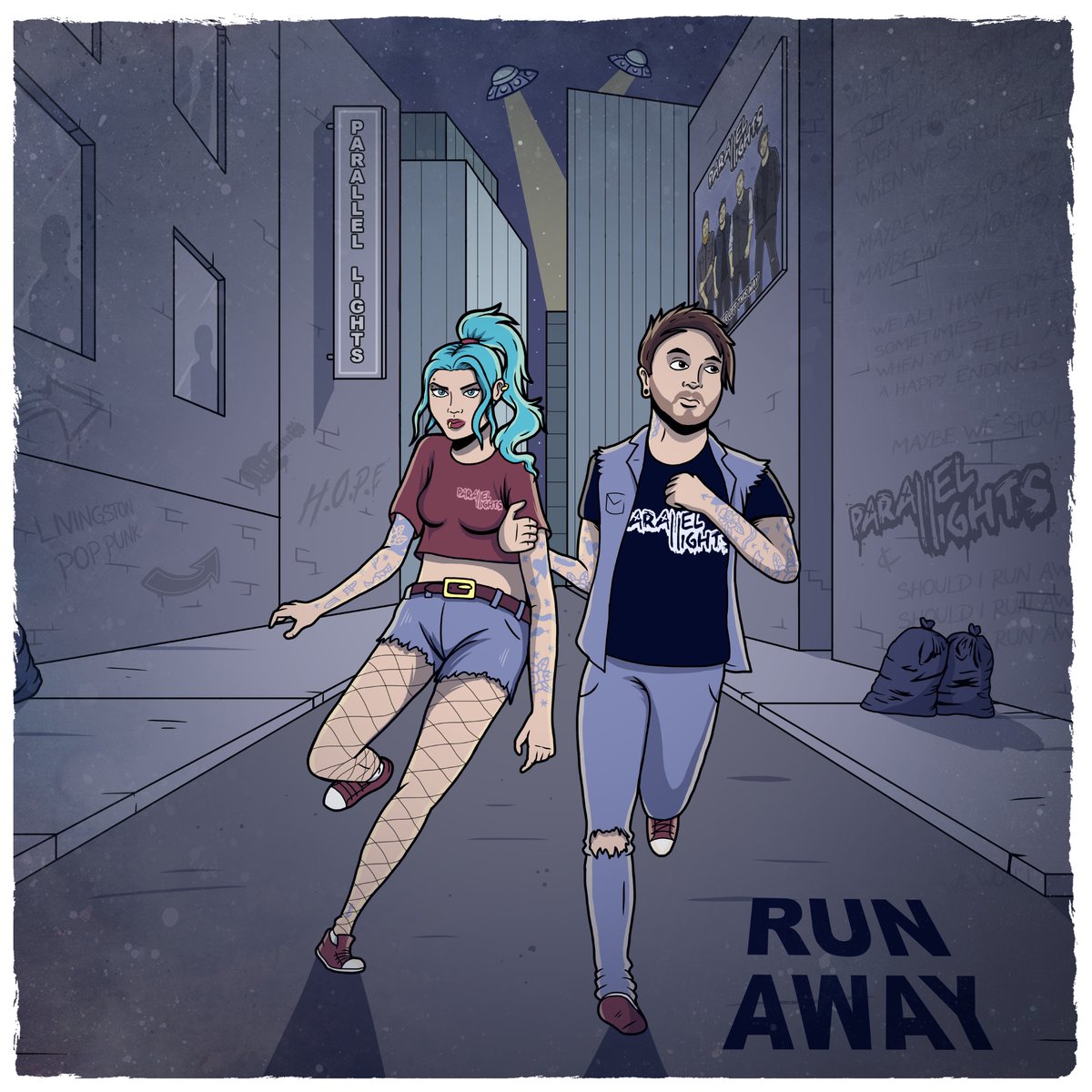 ITS FINALLY HAPPENING!! 💫
We're beyond excited to be sharing our new single "Run Away" 
Give it a listen and let us know your thoughts 
parallellights.fanlink.to/Runaway