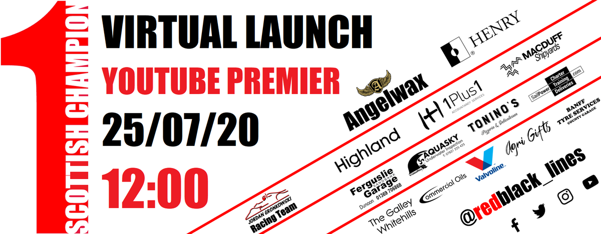 redblack_lines's tweet photo. 🚨THE COUNTDOWN IS ON🚨

Our Virtual Launch will premier on YouTube tomorrow at 12:00 noon! Hit the link below and set your reminders.

We'll be in the live chat during the premier. See you tomorrow 😃

https://t.co/FCIizvfmka

#JG1 #ff1600 #2020Launch #BackOnTrack https://t.co/p0fXNgtATt