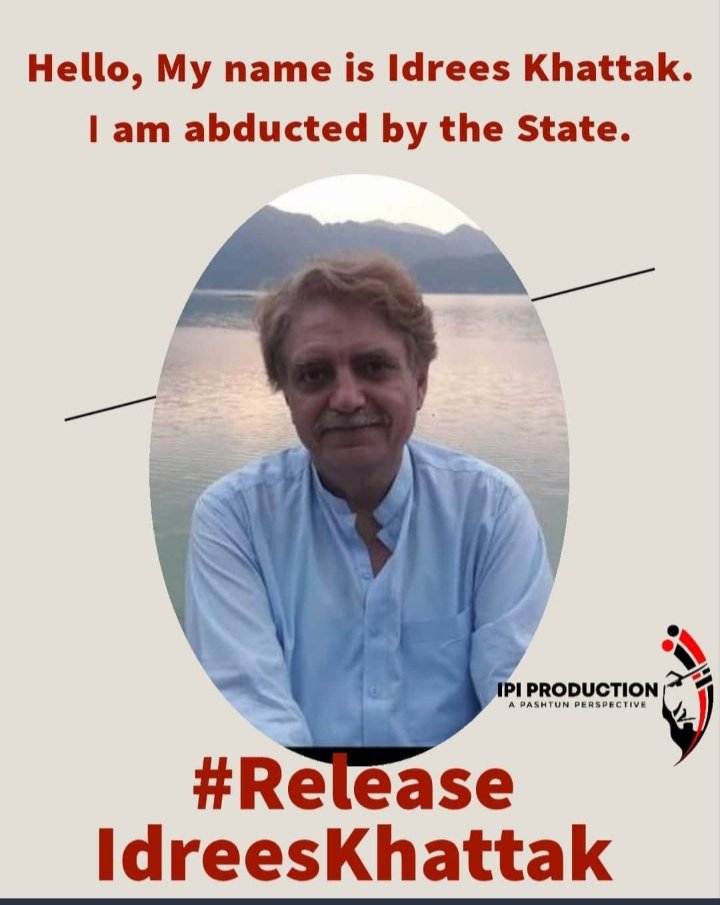 My name is Idrees Khattak and I was abducted by the state in November 2019.  Missing unconstitutionally for months but now only my detention has been revealed but no access to court yet. 
Do i have human rights or not?
#ReleaseIdreesKhattak