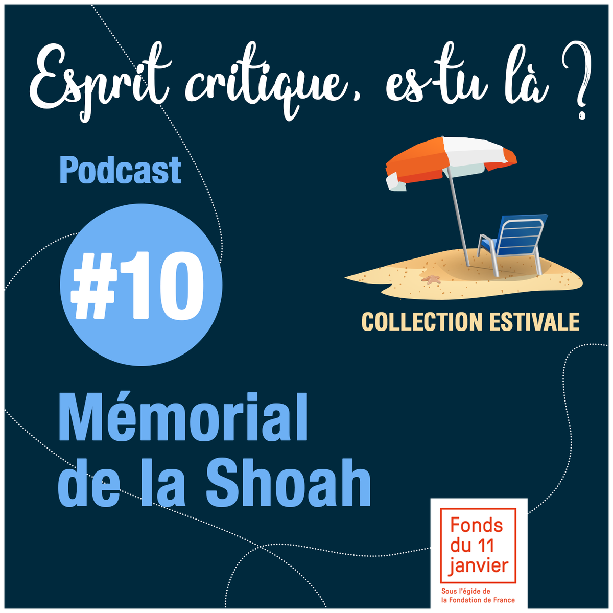 Le <a href="/Shoah_Memorial/">Mémorial de la Shoah</a> comme vous ne l’avez jamais entendu. Jacques Fredj, directeur général et Yannis Roeder, enseignant et responsable des formations du Mémorial reviennent sur la déconstruction des #préjugés dans l’épisode #10 de notre série estivale ➡️podcast.ausha.co/fonds-du-11-ja…