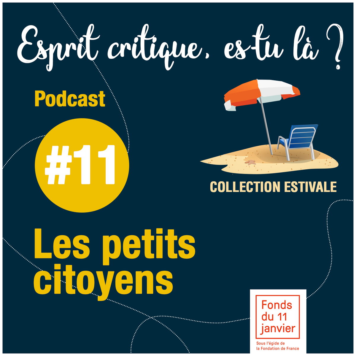 Découvrez les coulisses de la formation à l’esprit critique dès le plus jeune âge avec Catherine Jacquet de l’association les <a href="/PtitsCitoyens/">Les petits citoyens</a> dans l’épisode #11 de notre série estivale. A (ré)écouter  en intégralité ici ➡️ podcast.ausha.co/fonds-du-11-ja…