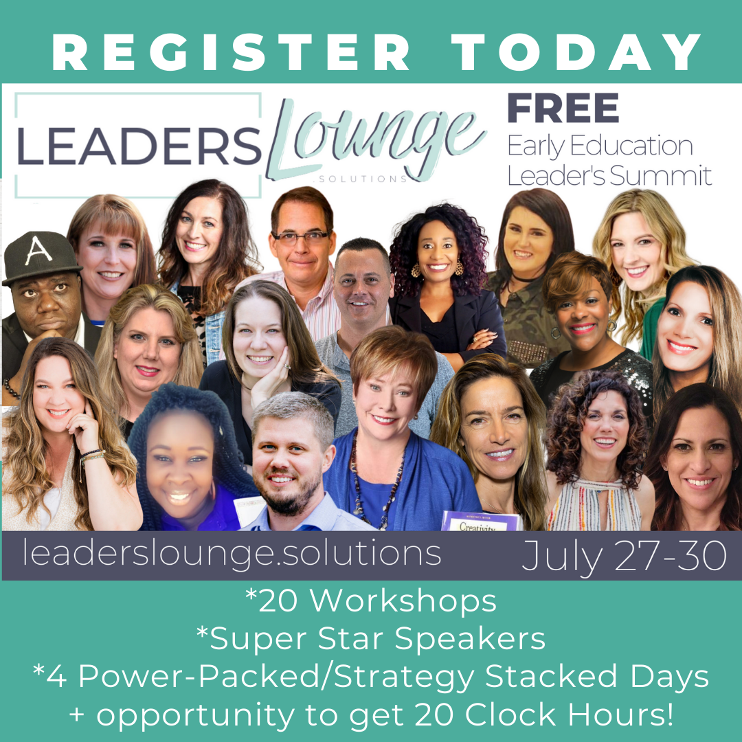 Kangarootime1's tweet image. The Leader’s Lounge End of Summer Online Summit starts on Monday! 

There’s still time to sign up so make sure you get your free ticket here: bit.ly/2Wf5IlN

#childcarecenters #ecetraining #leaderssummit #childcareresources