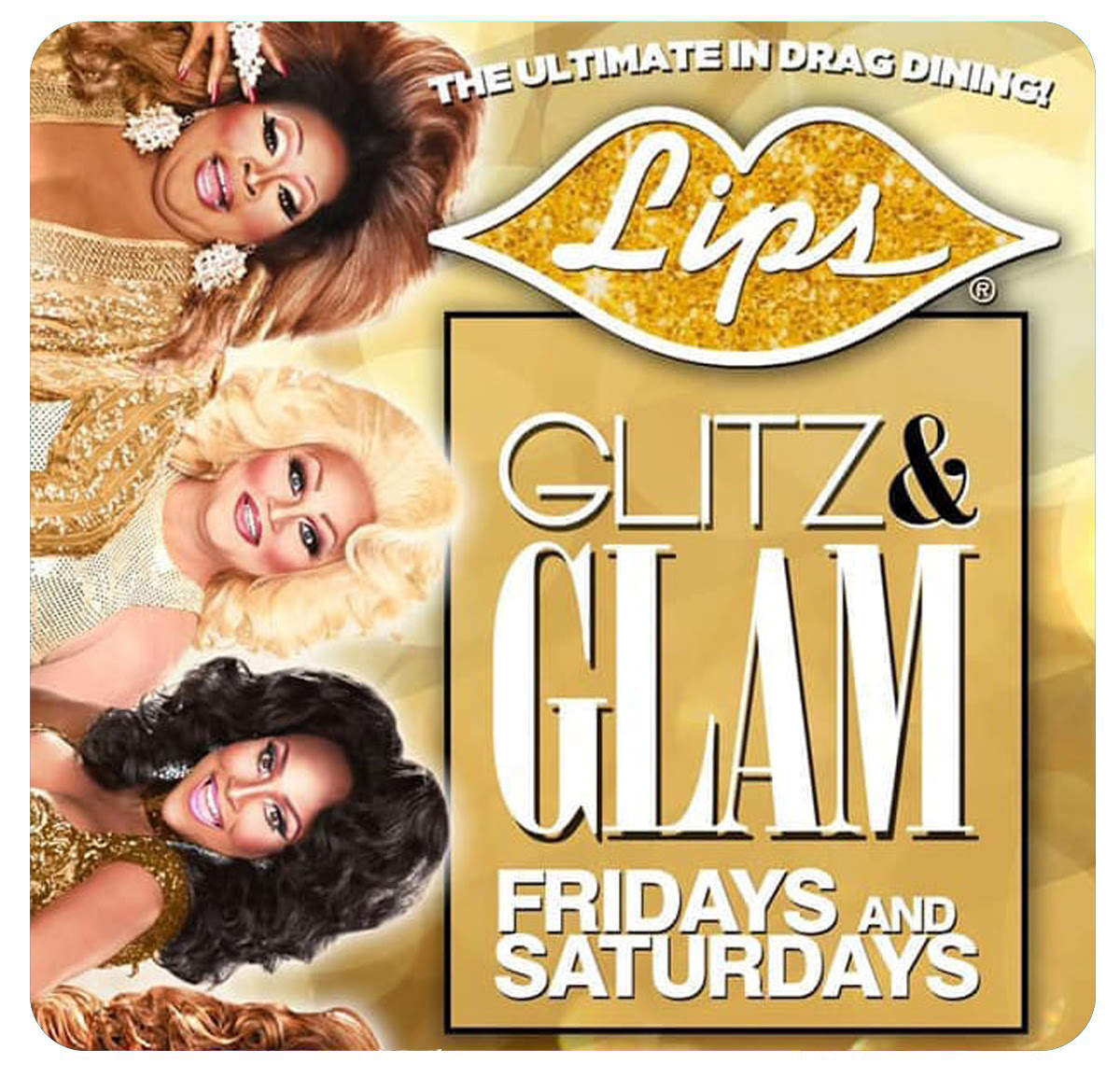 LipsFla's tweet photo. Florida's ONLY Drag ShowPalace!  Lauderdale's LONGEST RUNNING Drag Show!   Come out &amp; celebrate with the Ladies of Lips!  Dinner, Drinks &amp; Fabulous Shows!
 #weekend #party #weekendvibes #fridayfeeling #friends #drinks #summer #southflorida #florida #miami #lasolas #ftlauderdale https://t.co/QNSMSp0ZUi