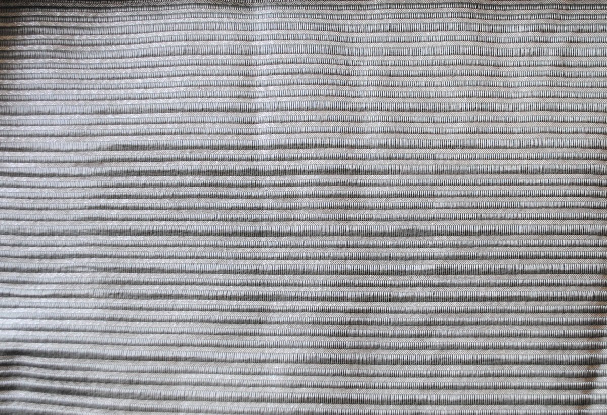 DesignsKsf's tweet image. Vintage Fabric, Unused, Eye Catching, Metallic Silver, Silver Gray Upholstery Fabric, Ribbed, Woven Fabric, Wide Wale / Rib Fabric etsy.me/32SEVj8 #upholsteryfabric #vintagefabric #silvergray #wovenl #metalsilver #polyester