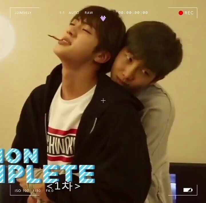 Namjin as couples from romantic movies; a thread