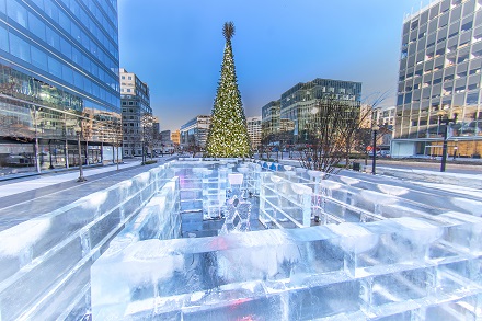 CityCenterDC's tweet image. @CityCenterDC wins Gold at @ICSC Global 2020 MAXI Awards for Best Experiential Event!  Special thanks to Ice Lab and @taa_pr who helped bring this vision to life and to the 15,000 people who visited the Ice Maze last year! @icelabtweets #CCDCHolidays #CityCenterDC #FindYourJoyDC
