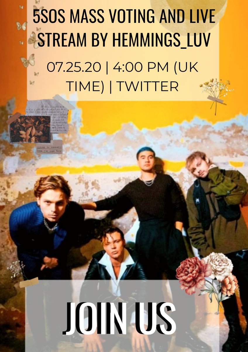 cthfaith's tweet photo. Greetings!

We, the 5SOS Fam are happy to officially announce the 5SOS Fam Mass Voting and Live Streaming. Posters and details are hereby officially released.  Read the thread for full details. 

We continue the fight.
This time, we're not alone.
#MTVHottest 5 Seconds of Summer https://t.co/cnlS4xLnwh