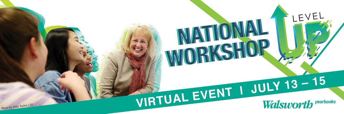 yearbookforever's tweet photo. The recorded sessions from our 2020 Level Up National Virtual Workshop are now available! If you would like to view it, visit our schedule page https://t.co/ToU11W5TvG and select a link. There you'll be able to register and watch it!
#LevelUpWS21 https://t.co/9aHoMzf4zT