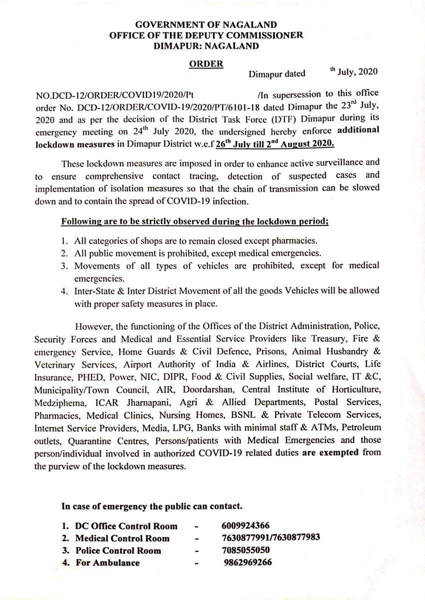 DC Dimapur tweet media