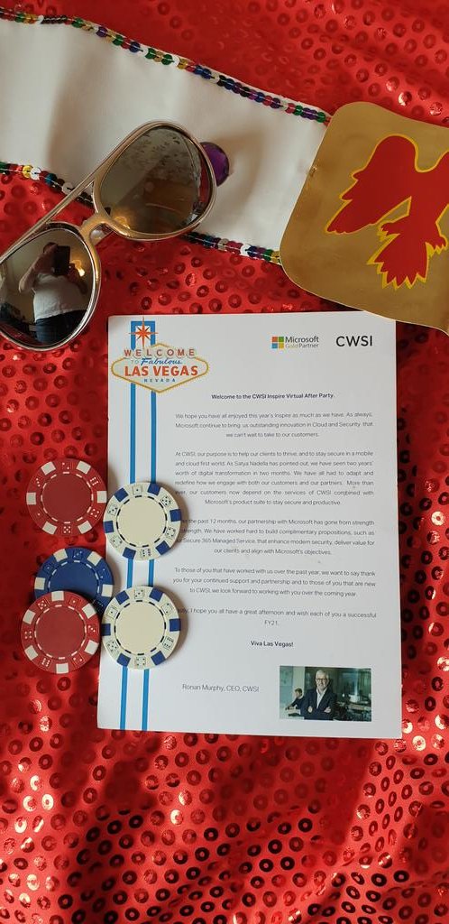 SimonJDaly's tweet photo. I'm excited & I am ready (#MSReady) for the #cwsi #MSInspire after party... https://t.co/dxMQhr3ugf