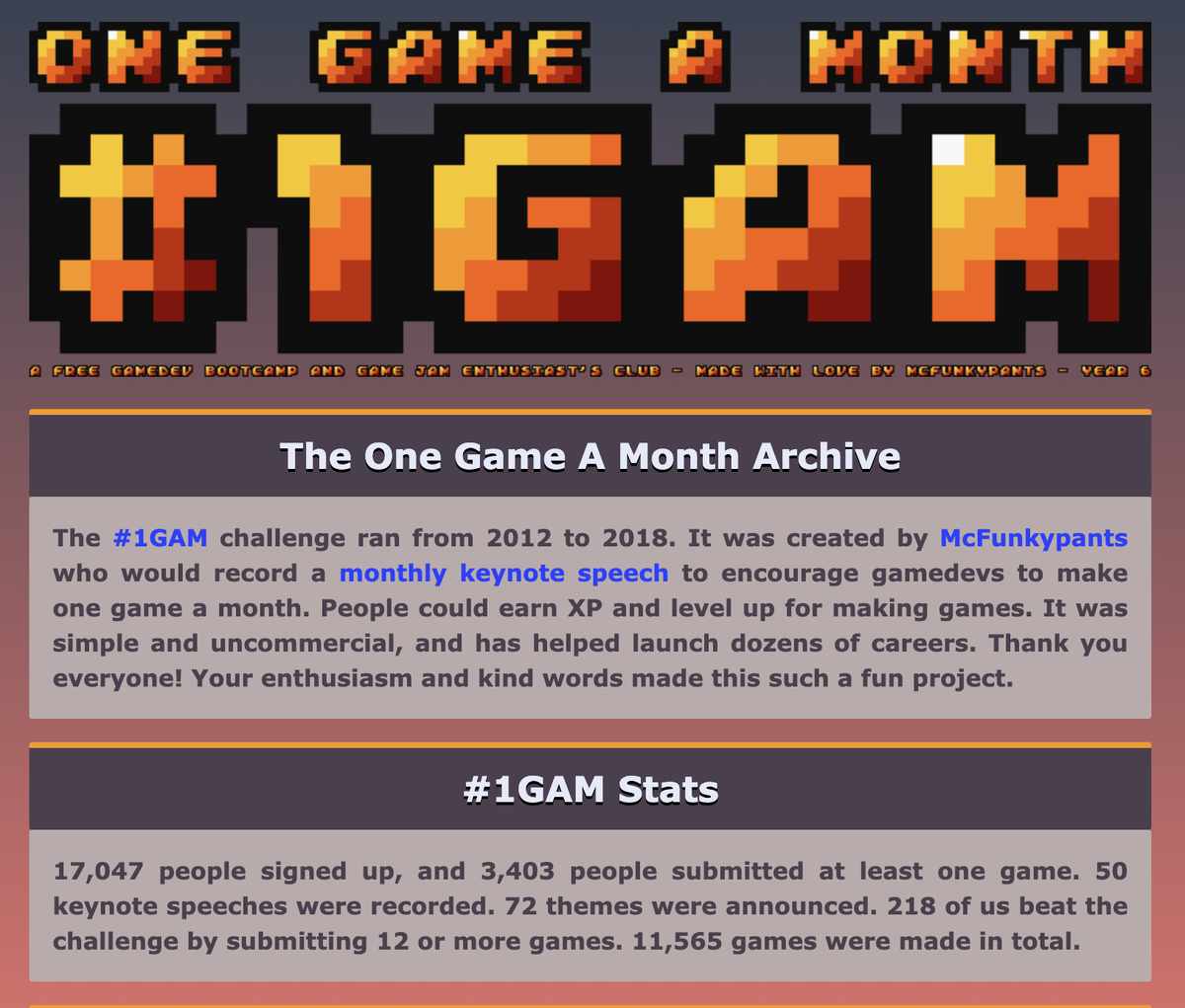 GA's tweet photo. Looking for a different coding challenge to boost your skills at home? Try the #OneGameAMonth challenge: https://t.co/OlbEEA0AwR via @nadyaprimak, @hackernoon https://t.co/a1JoViOIG7