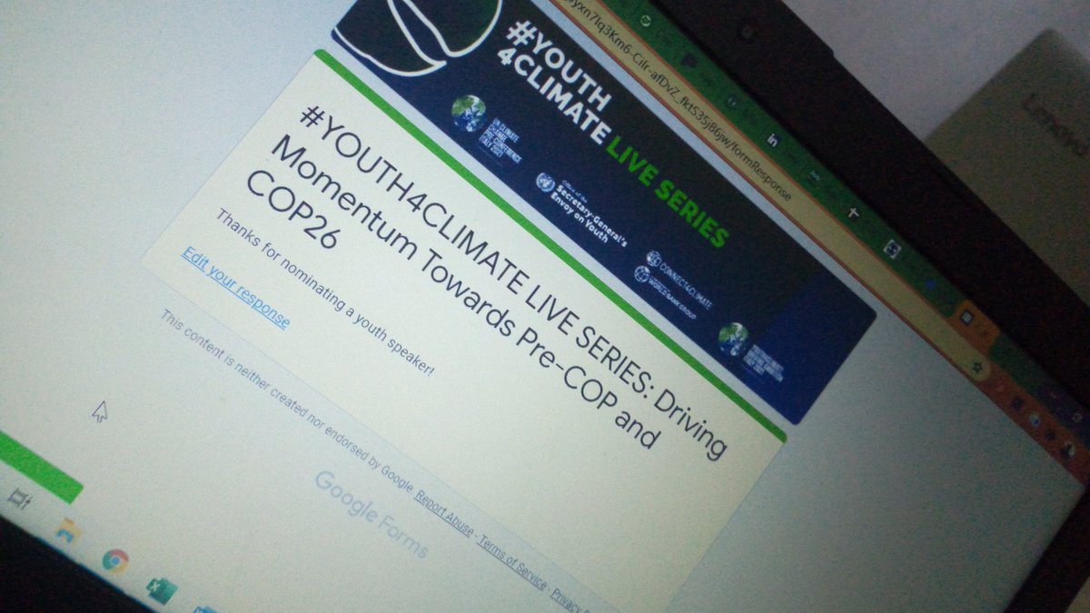 TundeLukmanAni's tweet photo. I just nominated .@adebotes
Follow #Youth4ClimateLive and @PreCOP26ITA @Connect4Climate @UNYouthEnvoy and remember to nominate .@adebotes as #ClimateActor ๐ณ๐ฌ#Youth4Climate #COP26 https://t.co/RyWl6pfr4A