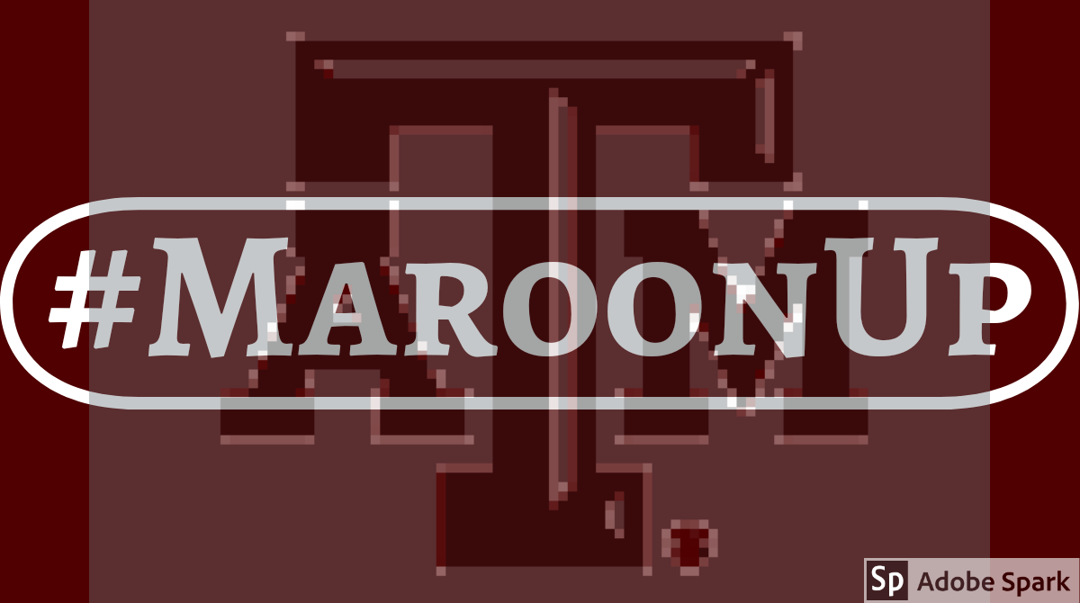 CoachHawkRB's tweet photo. Coach Hawk also decided on a new mantra for his first season.
"Gig 'em was used very long,
And while that one has nothing wrong,
The team's ready for something new
A message to push us through.
Maroon Out from the fan section
Plus I added our new direction!"
#MaroonUp https://t.co/usUSxE6OuK