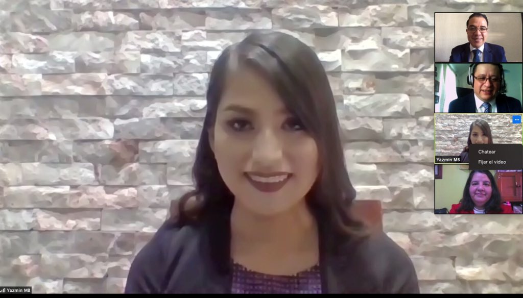 Hace unos minutos Yazmín Mancilla ha defendido exitosamente su trabajo recepcional y ha obtenido el grado de Licenciada en Ciencias y Técnicas Estadísticas. #TeamEstadísticaUV 👏¡Felicitaciones! 📈📊🥳👏