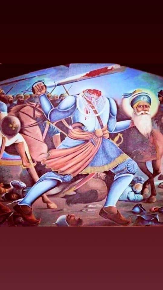 Princesaluja29's tweet photo. ਸੂਰਾ ਸੋ ਪਹਿਚਾਨੀਐ ਜੁ ਲਰੈ ਦੀਨ ਕੇ ਹੇਤ
ਪੁਰਜਾ ਪੁਰਜਾ ਕਟਿ ਮਰੈ ਕਬਹੂ ਨ ਛਾਡੇ ਖੇਤੁ ।।

ਧਨ ਧਨ ਬਾਬਾ ਦੀਪ ਸਿੰਘ ਜ਼ੀ 🙏🙏

ਵਾਹਿਗੁਰੂ ਜੀ ਦਾ ਖ਼ਾਲਸਾ ਵਾਹਿਗੁਰੂ ਜੀ ਦੀ ਫ਼ਤਿਹ 🙏

#Sikhism #BabaDeepSinghJi #Sikh 
#SikhGurus #India #Waheguru https://t.co/u7JKxBTsZP