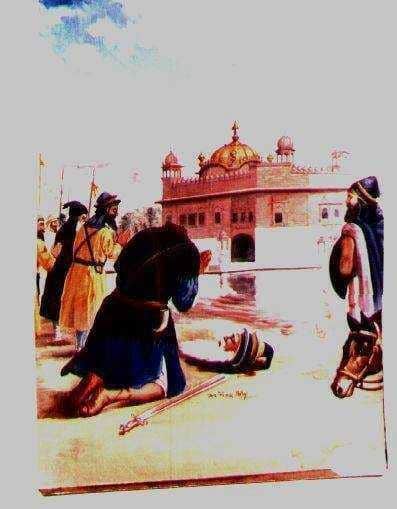 Princesaluja29's tweet photo. ਸੂਰਾ ਸੋ ਪਹਿਚਾਨੀਐ ਜੁ ਲਰੈ ਦੀਨ ਕੇ ਹੇਤ
ਪੁਰਜਾ ਪੁਰਜਾ ਕਟਿ ਮਰੈ ਕਬਹੂ ਨ ਛਾਡੇ ਖੇਤੁ ।।

ਧਨ ਧਨ ਬਾਬਾ ਦੀਪ ਸਿੰਘ ਜ਼ੀ 🙏🙏

ਵਾਹਿਗੁਰੂ ਜੀ ਦਾ ਖ਼ਾਲਸਾ ਵਾਹਿਗੁਰੂ ਜੀ ਦੀ ਫ਼ਤਿਹ 🙏

#Sikhism #BabaDeepSinghJi #Sikh 
#SikhGurus #India #Waheguru https://t.co/u7JKxBTsZP