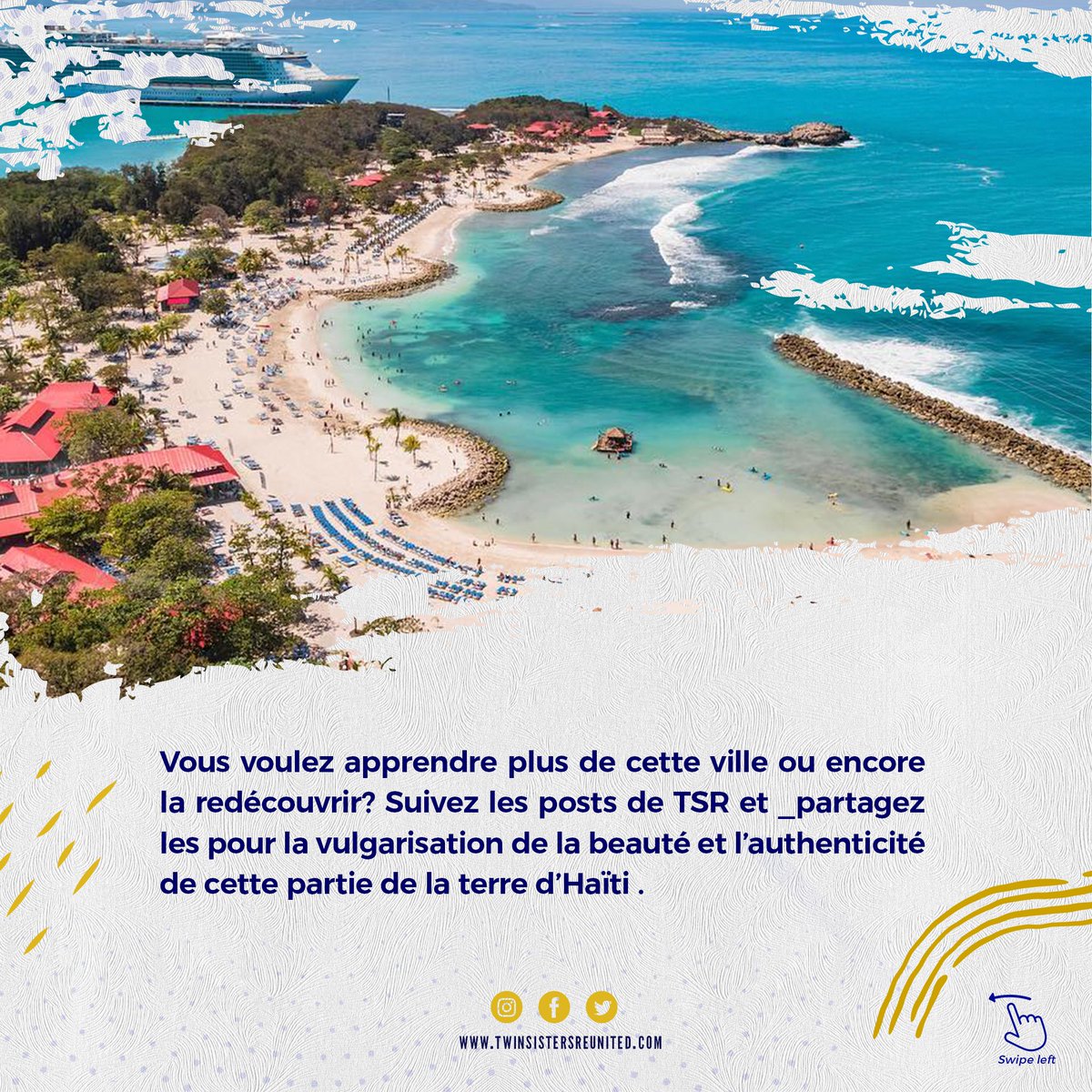 ReunitedTwin's tweet photo. On connaît mieux une Ville tant par son histoire, Sa géographie et sa culture.
Vivons l'histoire de la ville du Cap Haïtien à travers les différents posts de TSR.
.
.
..
.
.
.
.
.
.
.
.
.
.
#tsr #twinsistersreunited #cap350 #caphaitien #nolahaiti #haitian #nola https://t.co/y6YFrTVkkC