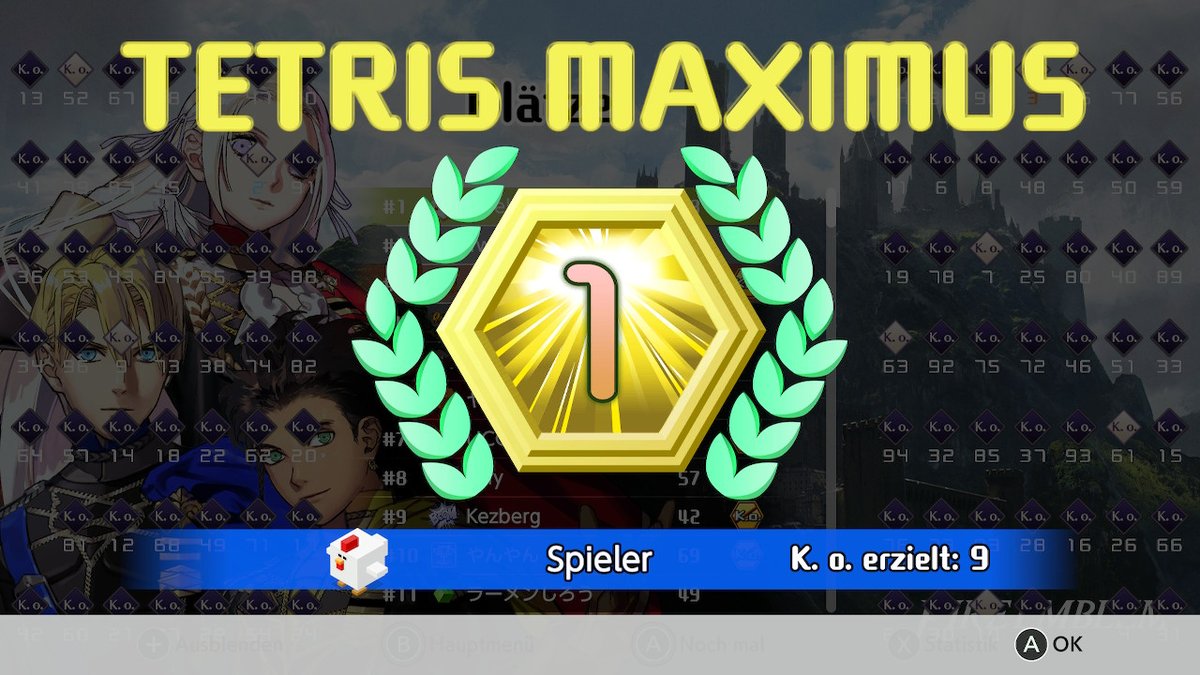 SpielerlpLol's tweet photo. #Tetris99 #Tetris #NintendoSwitch              OMG https://t.co/KDM87YV0fE