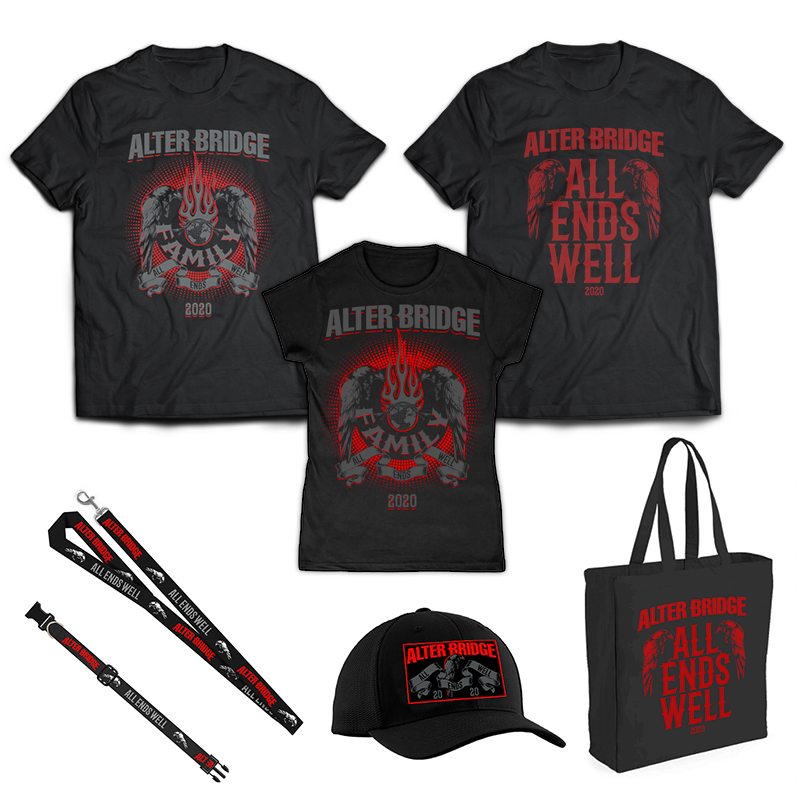 Alter Bridge All Ends Well Pre Sale Proceeds From This Sale Of The Alter Bridge All Ends Wall Promotion Will Go To Our Fearless Ab Crew Wear It With Pride