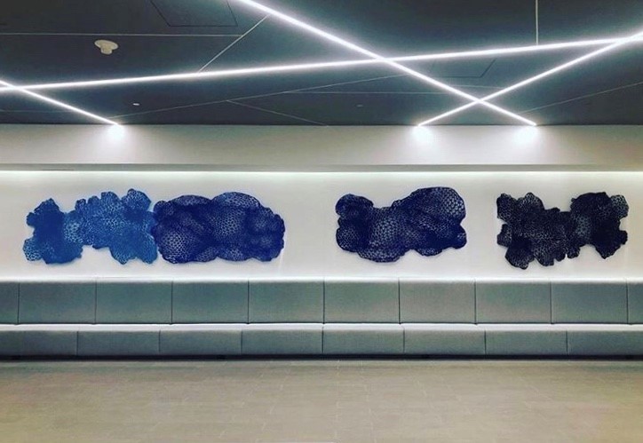 BMayerGallery's tweet photo. Check out this stunning commission and installation of 11 sculptures by gallery artist Rebecca Rutstein (@rebecca.rutstein) at One Shell Plaza in Houston!

#mkgart, #mkgartmanagement, #houstonart, #commission, #sculpture, #rebbeca.rutstein, #bridgettemayergallery, #installation https://t.co/T3xoc4KIYK