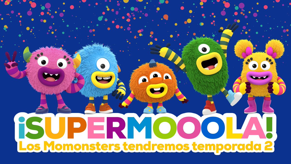BigBangTwitt's tweet photo. Notición: #Momonsters tendrá una segunda temporada en @Clan_tve 
Estamos asiiiiii de contentos!
#Momonsters #MomonstersT2 https://t.co/lIn1FLuuKA