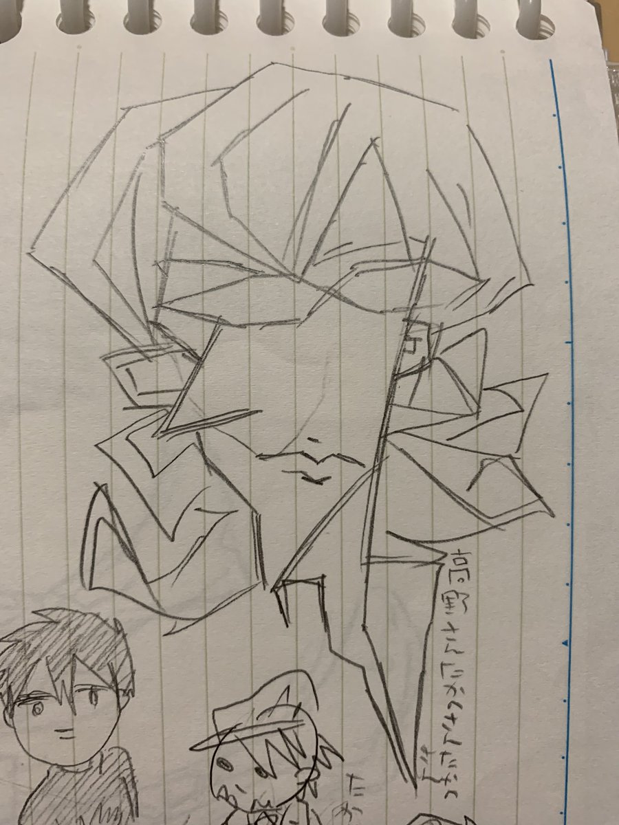 昔かいたバーナビーでてきた 