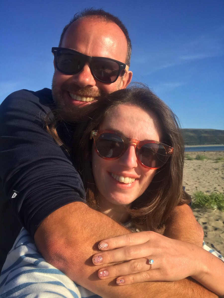 TheRebeccaRiots's tweet photo. We have a little announcement to make... Richard proposed and I said yes! 💍 @watwilts 🥂 https://t.co/aHfrar0tM1