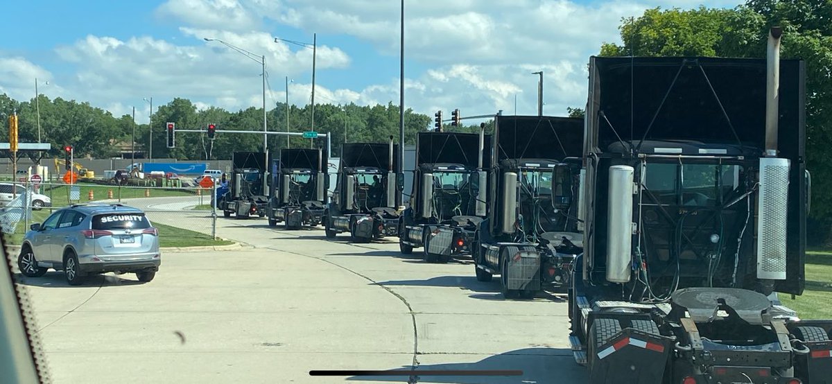 Leaving CACH after fueling up for the last week of DTS class 5.