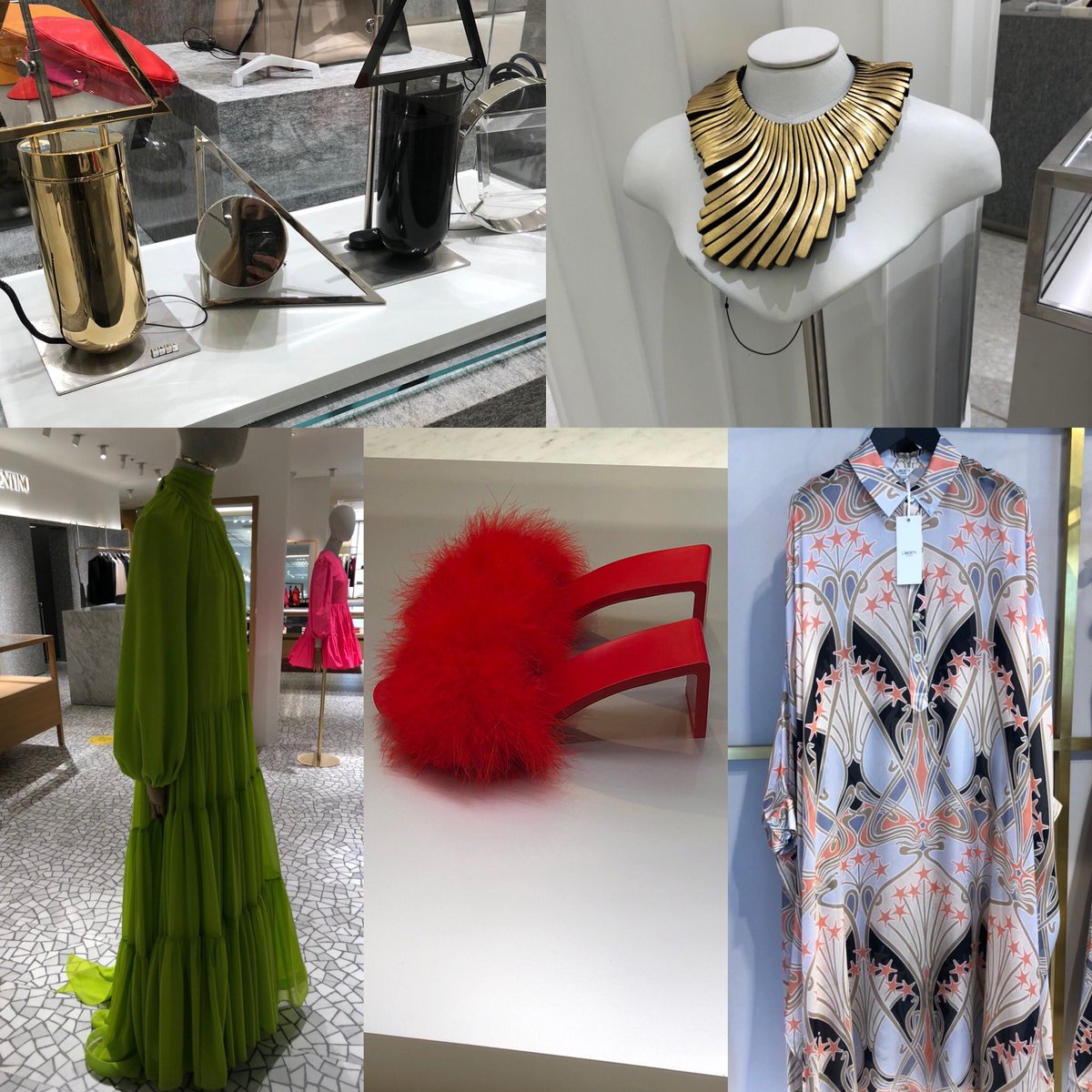 EmInTheShops's tweet photo. #FridayFashionFix It felt good to be back but had to keep my hands to myself! 🤗💃👠👜🕶 #dzinebags #monies #valentino #liberty   #fridayfashion https://t.co/3qJ1xvU5mz