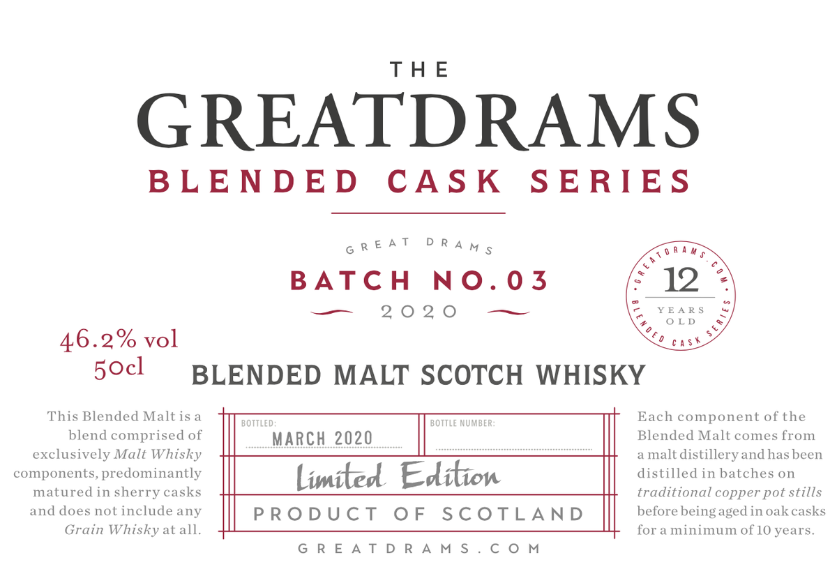 [GreatDrams] Did we ever tell you about our 12 Year Old Blended Malt? Thought not... - mailchi.mp/greatdrams/gre…