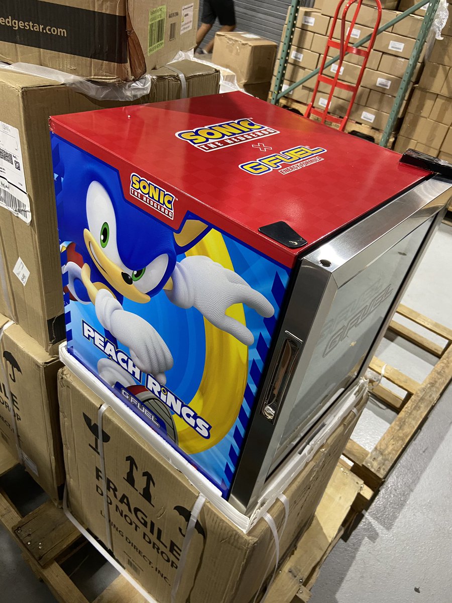 Sonic GFuel fridge.