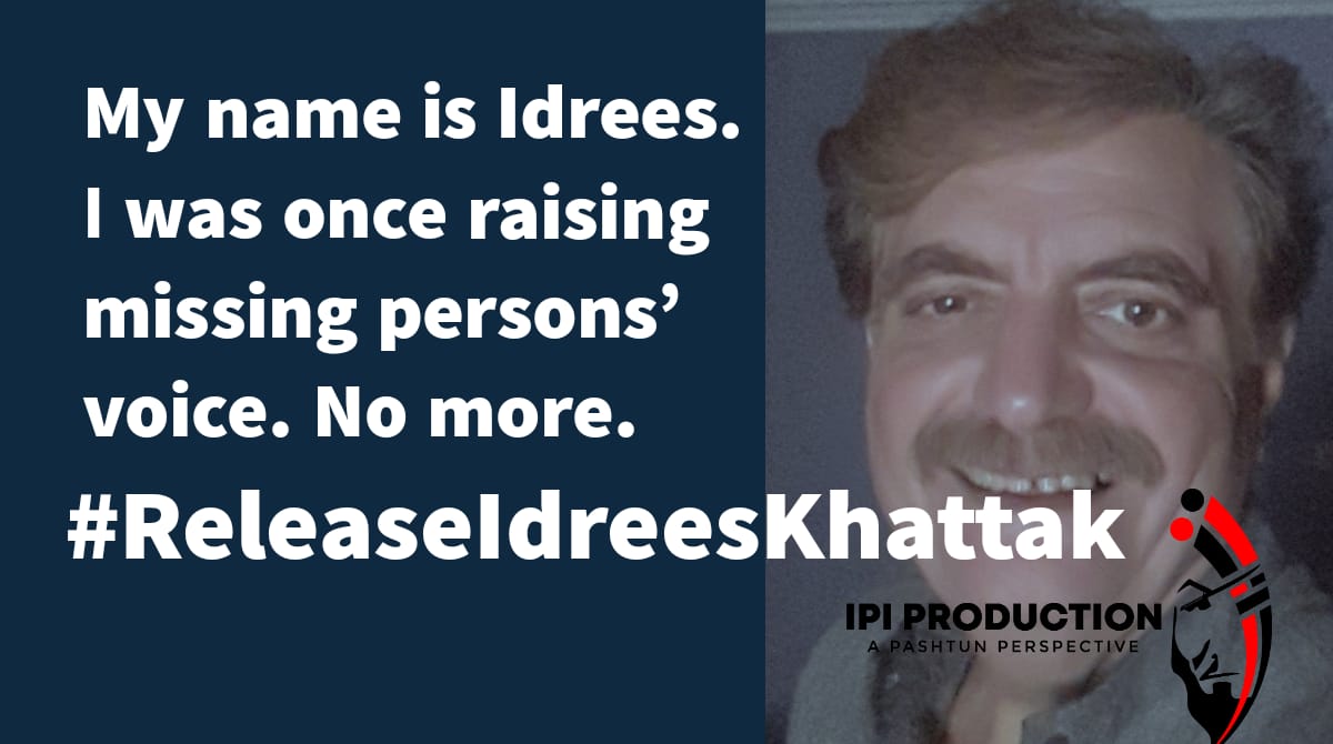 Tulipflw's tweet image. My name is #Idrees. I was once raising missing persons' voice. No more.
#ReleaseIdreesKhattak