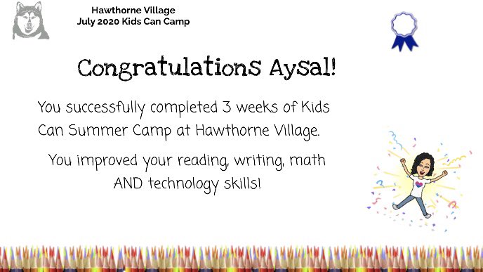 MsTaitsClass's tweet photo. Last day already?! That flew by! 😢 I’m so incredibly proud of these 5 almost gr 2 Ss! They worked so hard. I think I learned as much as they did & am so grateful for this opportunity. #HDSBSummerLearningPrograms #HDSBstillconnected #HDSB @TSomerville2205 @Hawthorne_PS https://t.co/oVVlurgNZD
