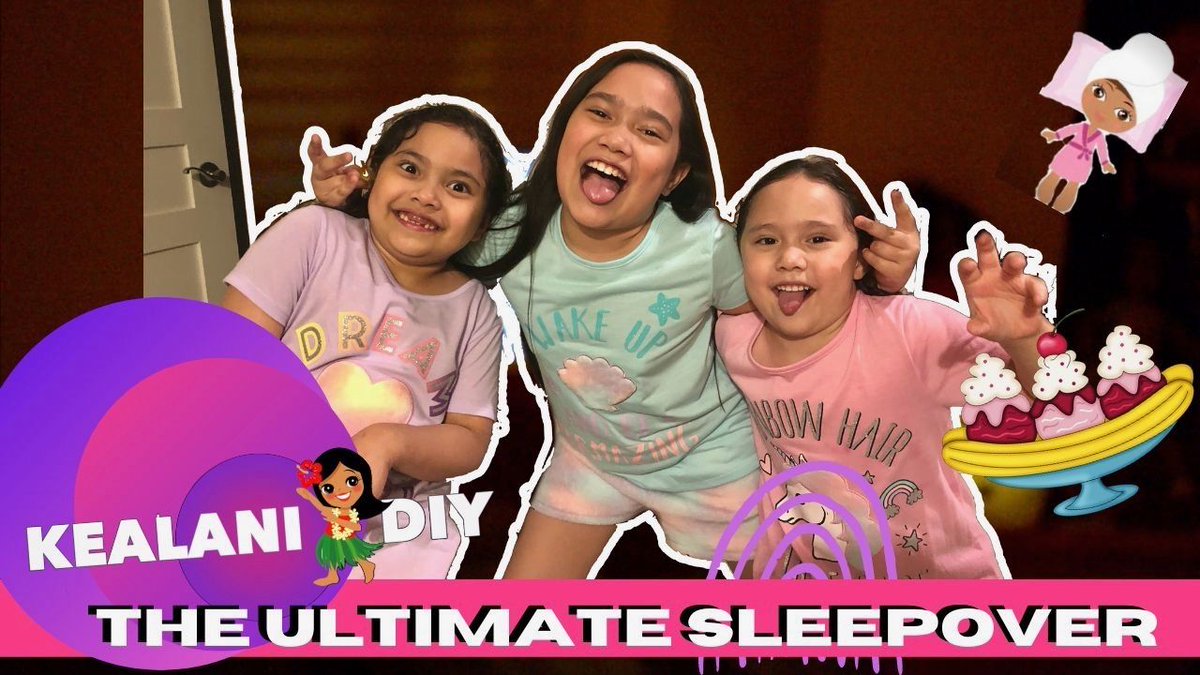 KidhustleCo's tweet photo. New You Tube is going up today! Learn with us @kealaniDIY, about how to have the ultimate sleepover......EVER! #epicsleepovers #spa #snacks #games #movies #sleepovers #girlsnight https://t.co/M1anTx5bv9