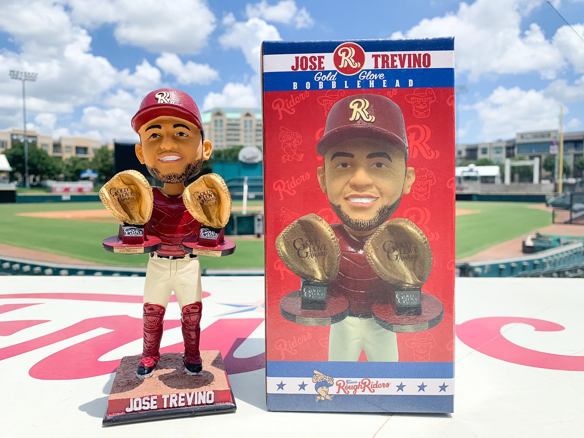 RidersBaseball's tweet photo. In honor of @Rangers Opening Day, we’re giving away a @HipHipJose5 bobblehead! 

To enter:
1️⃣ Follow us
2️⃣ Retweet for entry

Winner will be announced on Monday (7/27) 

Good luck! https://t.co/8kQmskZhhl