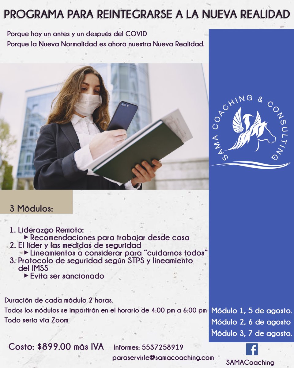SAMA_Coaching's tweet photo. Que las autoridades no te agarren con los dedos en la puerta!!!. Capacitación para tus lideres y para el personal de RH.

#samacoaching 
#liderazgoremoto 
#protocolodeseguridad https://t.co/AiY4GsUvL9